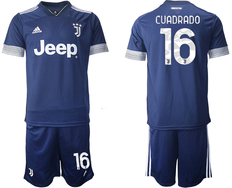 Men 2020-2021 club Juventus away16 blue Soccer Jerseys->customized soccer jersey->Custom Jersey